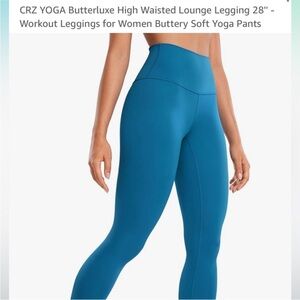 CRZ YOGA leggings butterluxe NWT